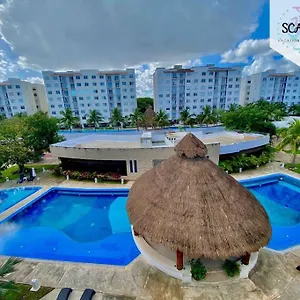 Сasa de vacaciones Ideal&cálido De 3 Pisos Roof&gym, Cancún